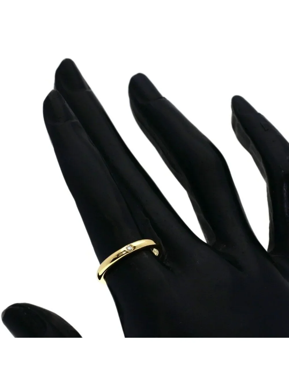 Tiffany & Co Wedding Diamond Ring 18k Yellow Gold